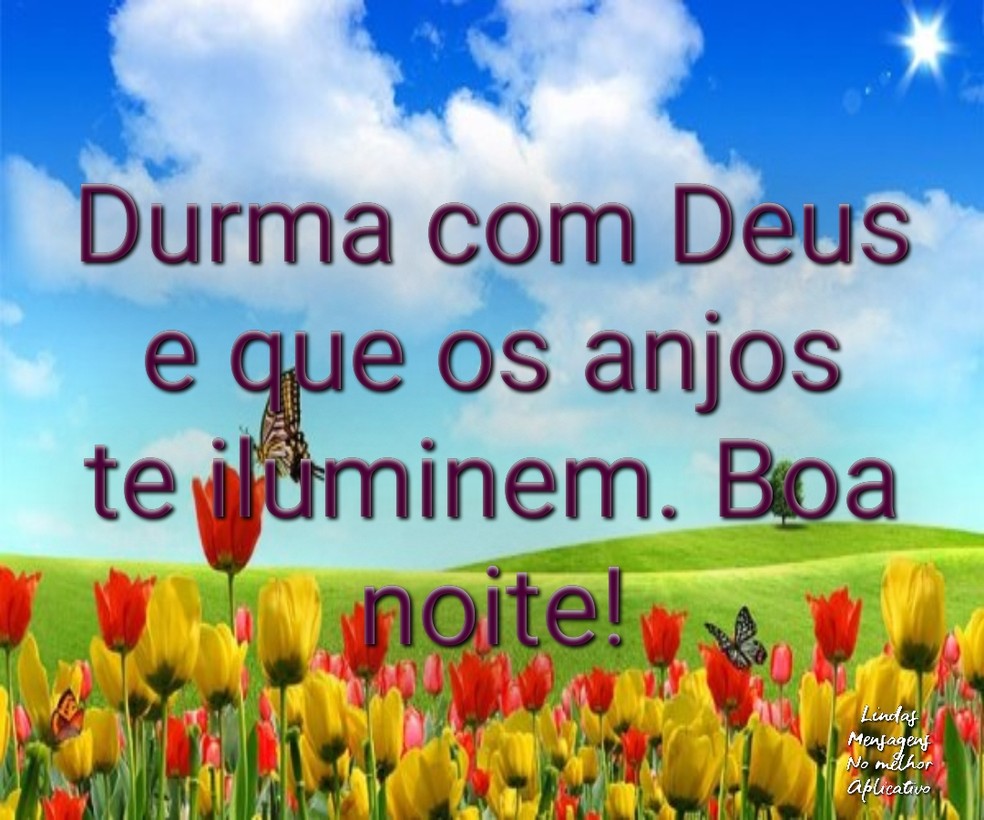 pensamentos de boa noite com deus