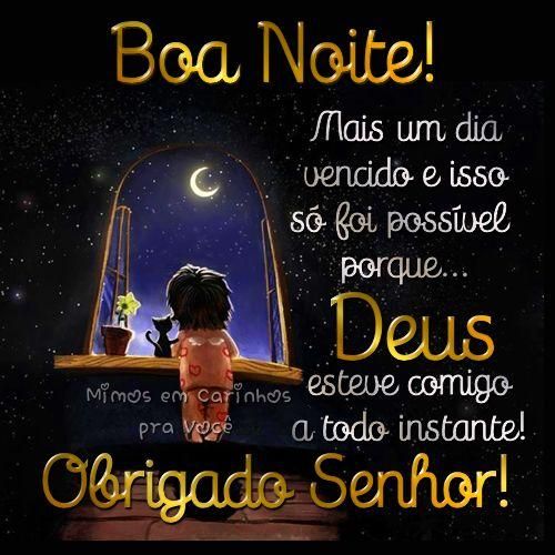 boa noite com deus e paz