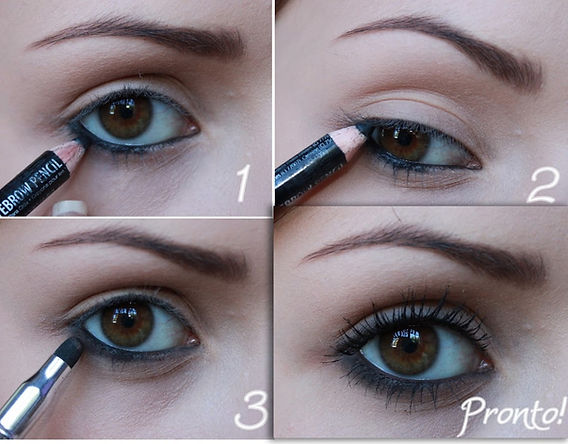 linha d água dos olhos