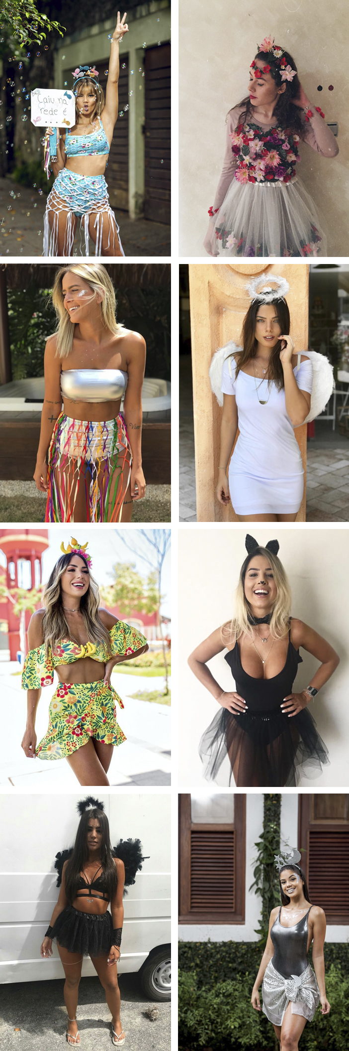 erros comuns ao montar look de carnaval