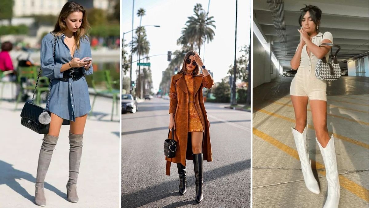 inspiração look bota over the knee 2026