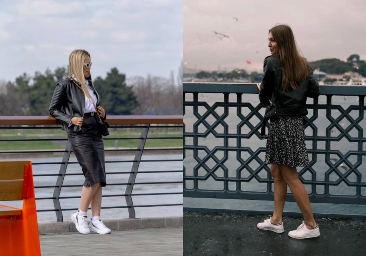tênis preto feminino vs tênis branco feminino qual escolher