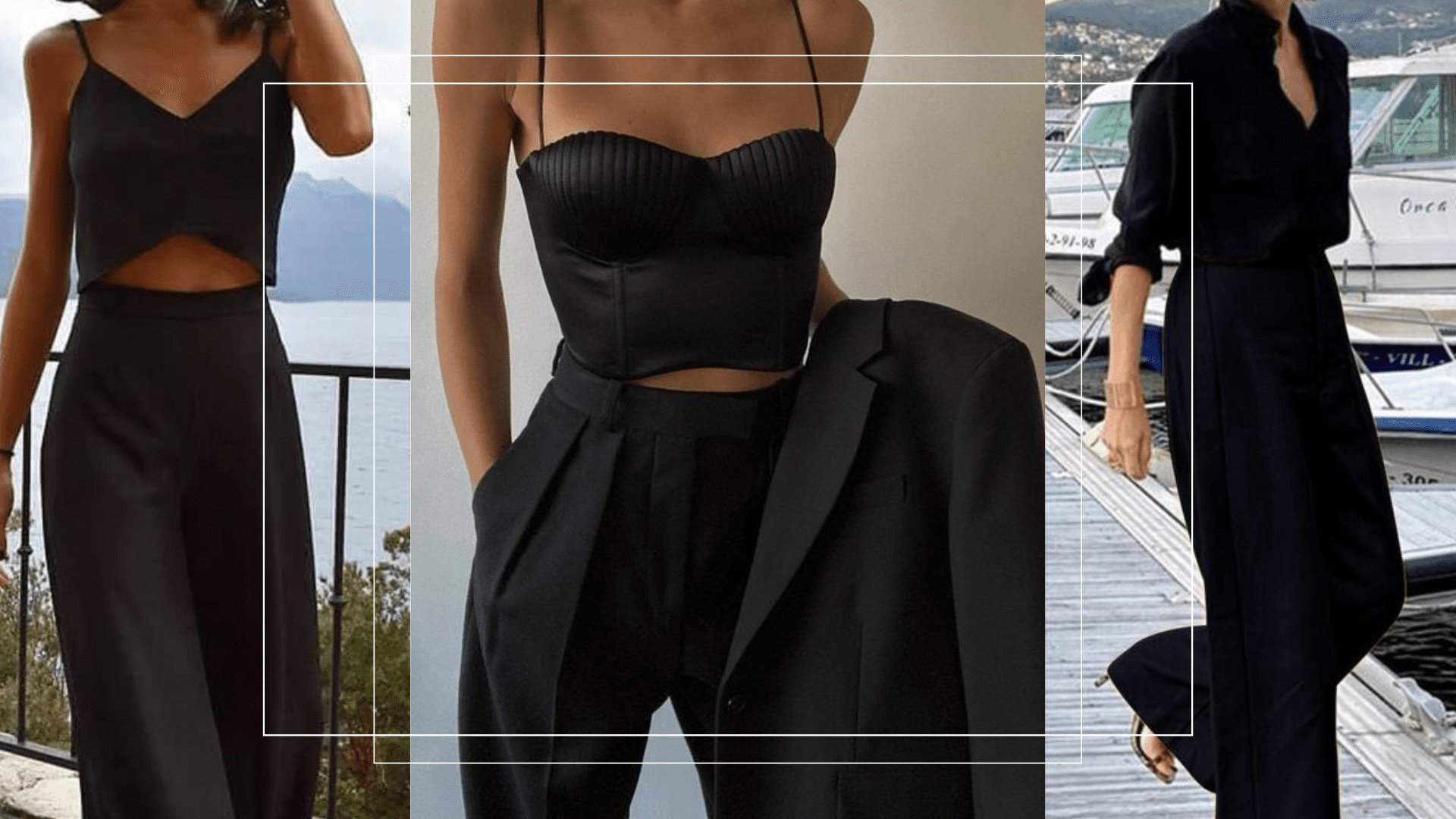 preço de peças para look all black