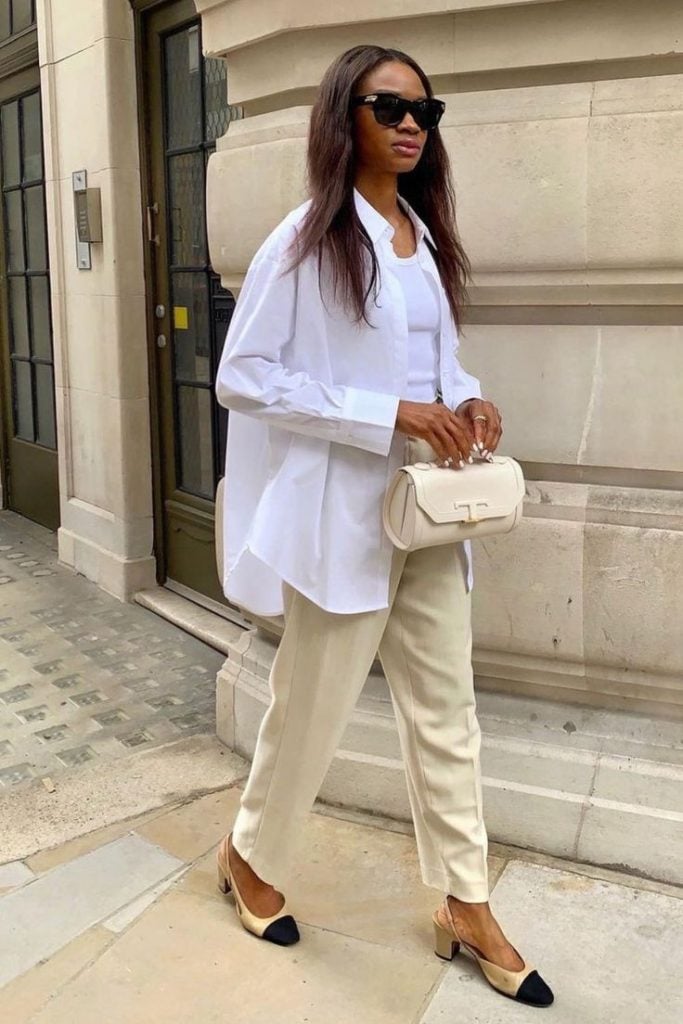 look social feminino para entrevista