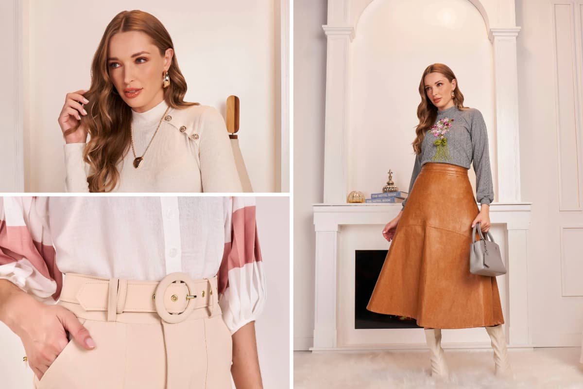 look social feminino para evento