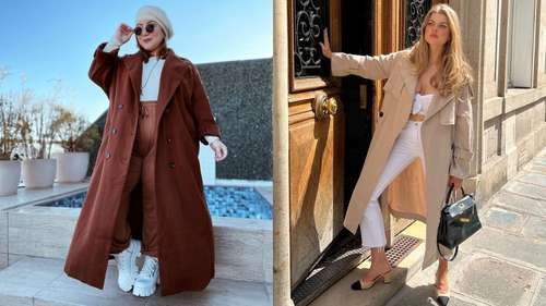 ideias de looks trench coat estilosos