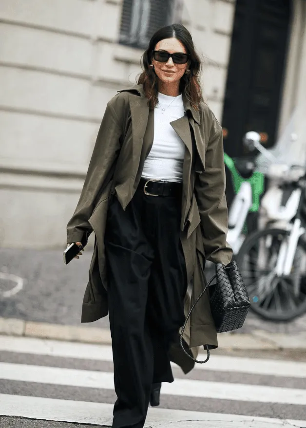 como não errar ao usar trench coat