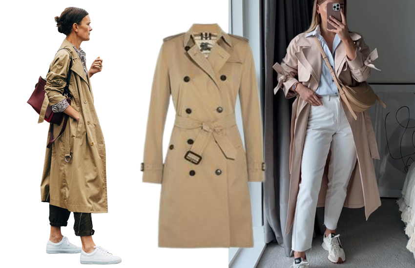 look trench coat