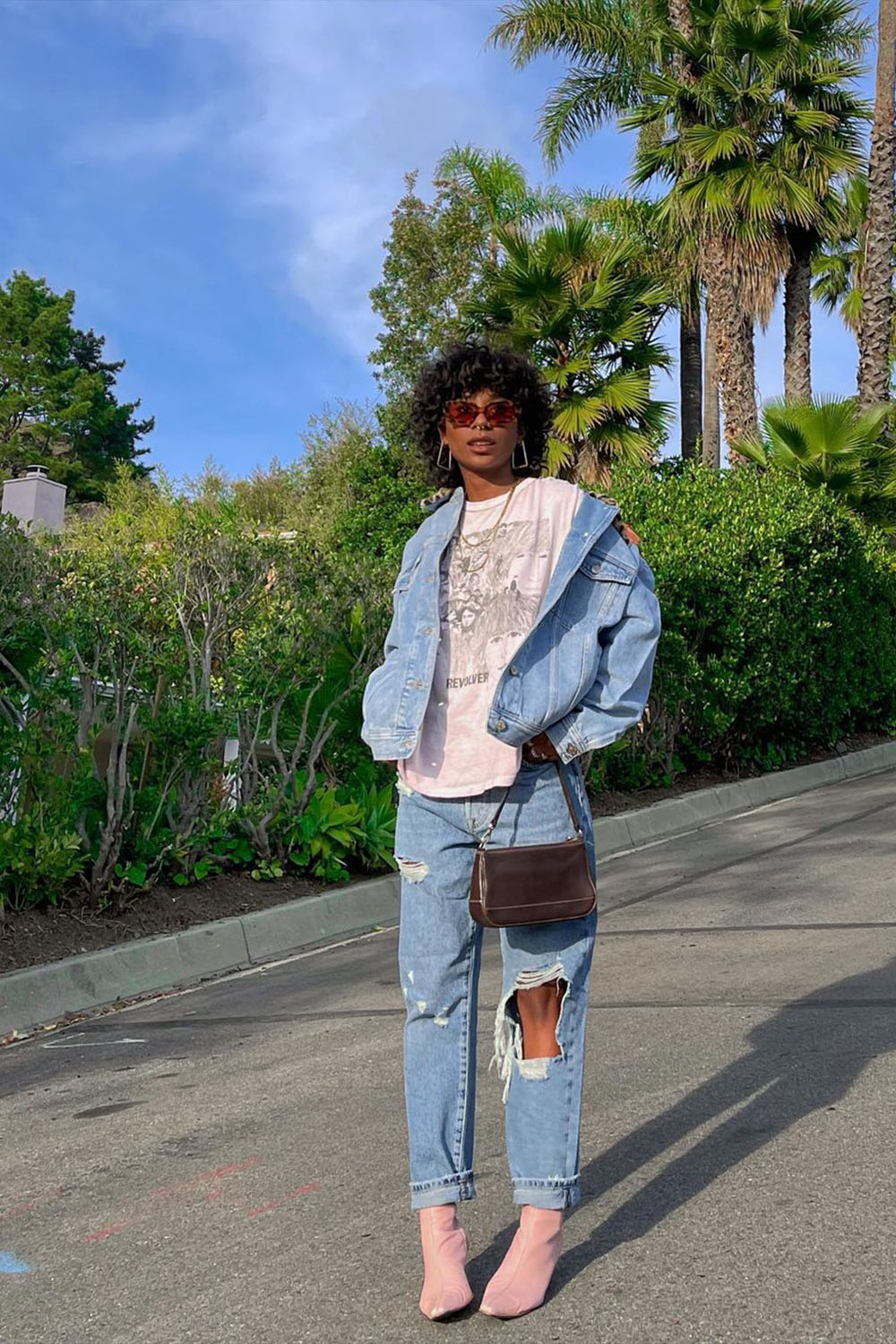 inspiração looks com jaqueta jeans clara