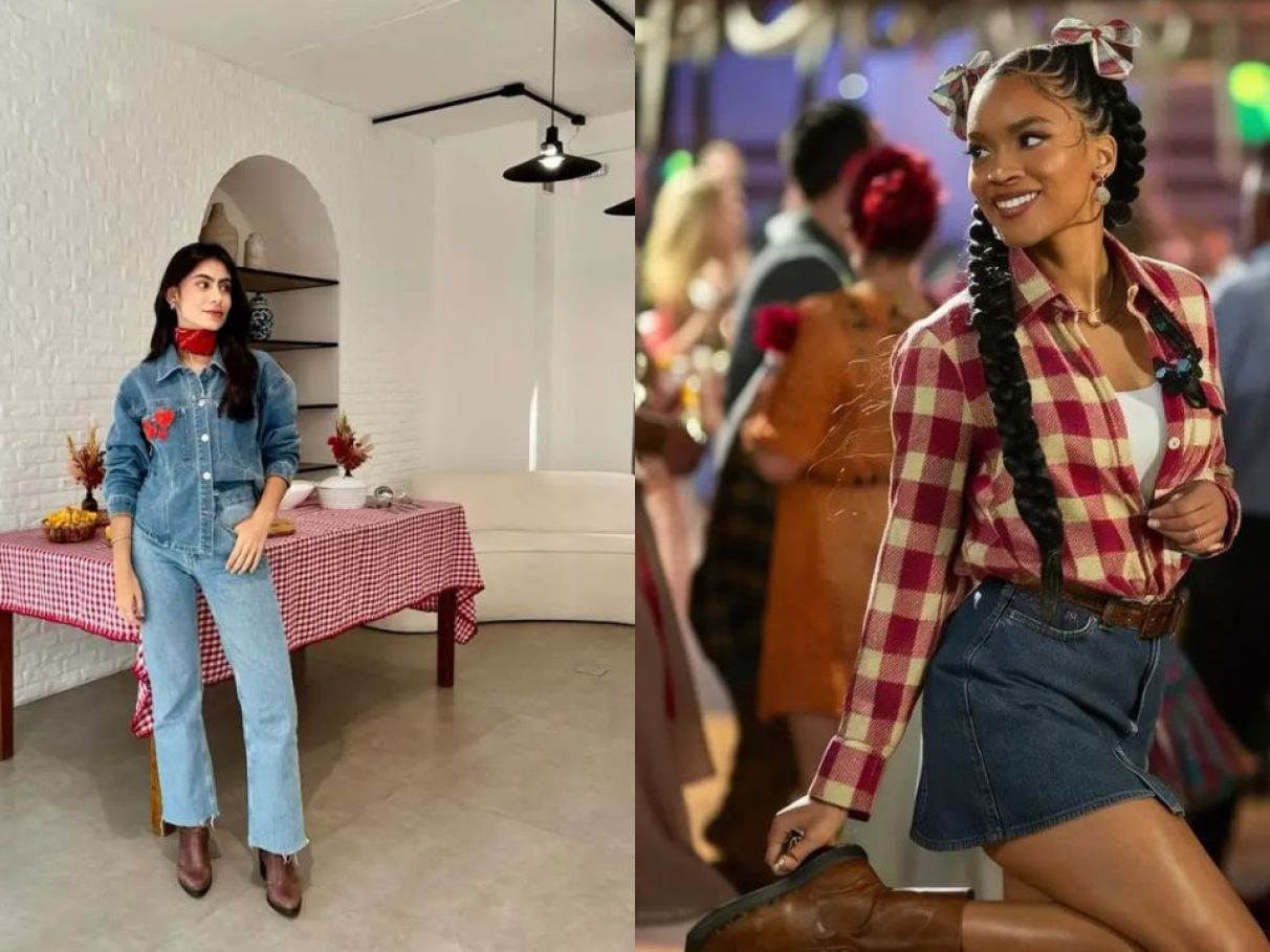 looks para festa junina