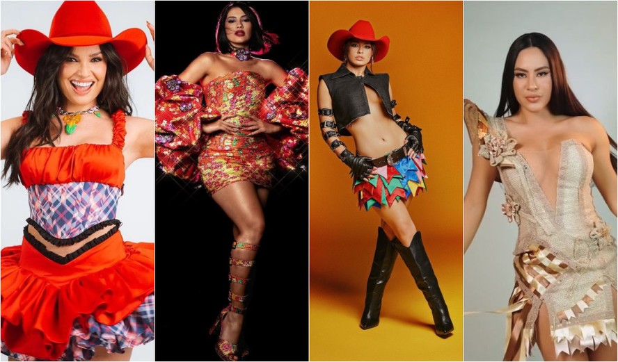 looks para festa junina