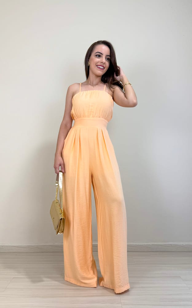 macacão feminino longo pantalona