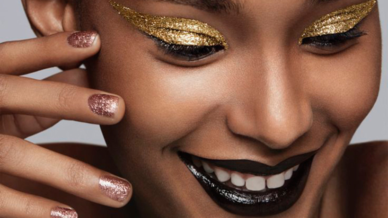 inspiração maquiagem réveillon brilho