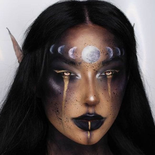 melhores ideias maquiagem artística halloween carnaval