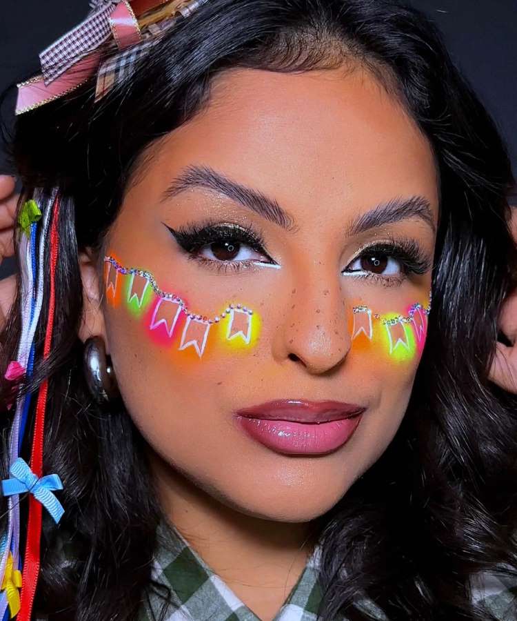 melhores ideias maquiagem artística halloween carnaval