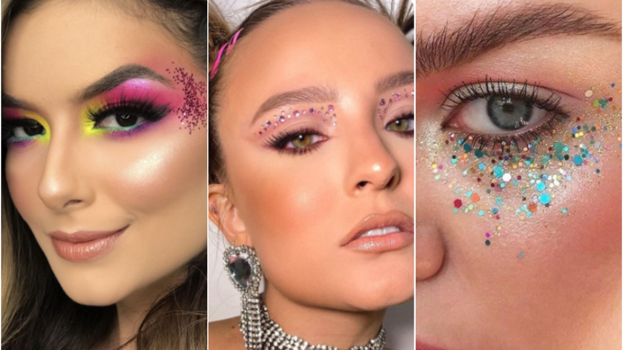 como remover glitter carnaval