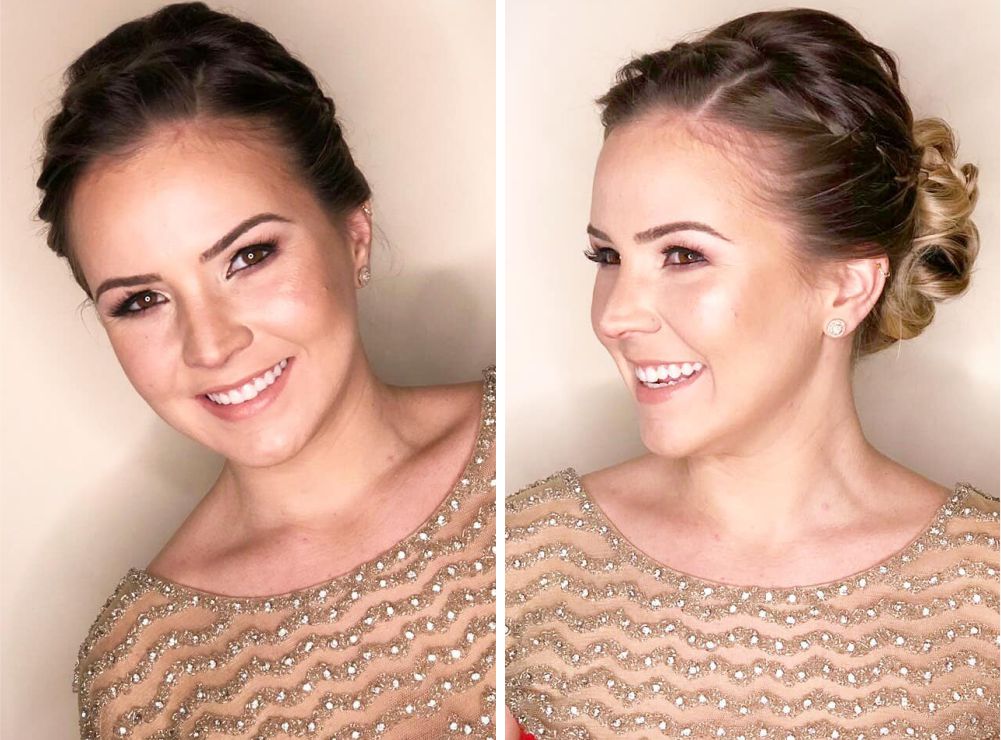 inspiração maquiagem casamento dia