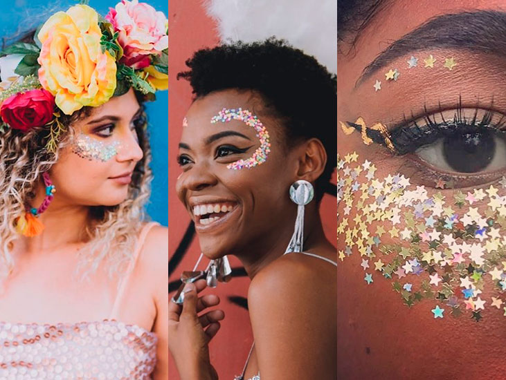 Glitter no Carnaval: Ideias de Maquiagens Artísticas e Seguras
