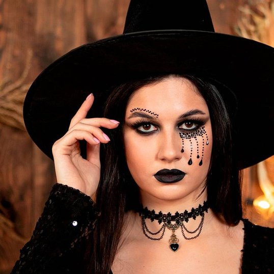 maquiagem de bruxa