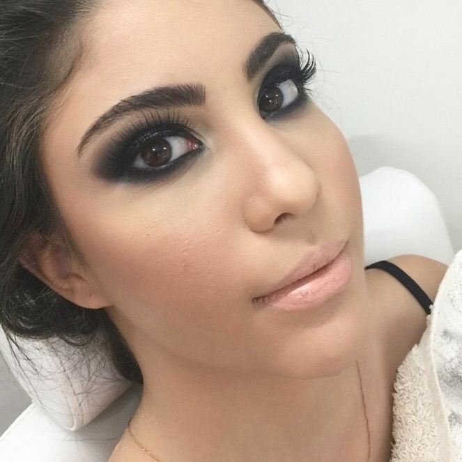 maquiagem de noiva escura