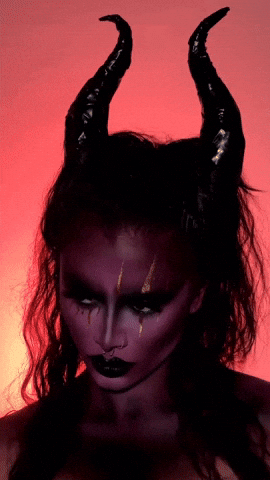 como fazer chifres para maquiagem de diaba