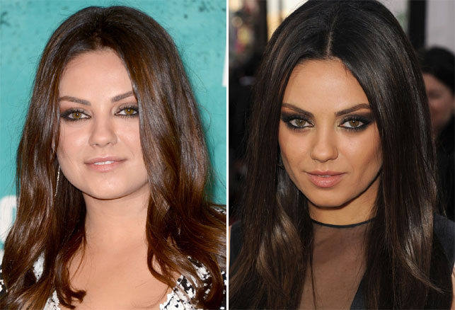 maquiagem mila kunis