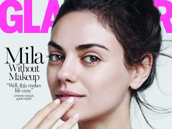 maquiagem mila kunis