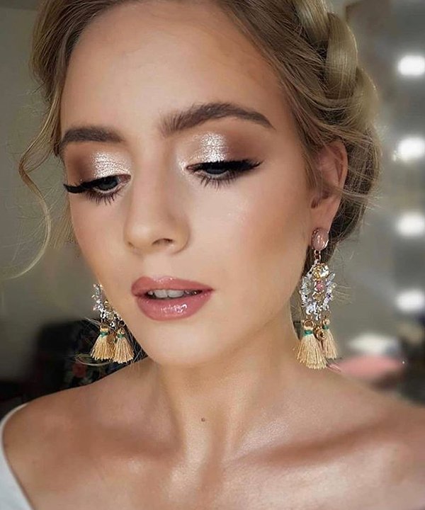 inspiração maquiagem noiva dia casamento ao ar livre