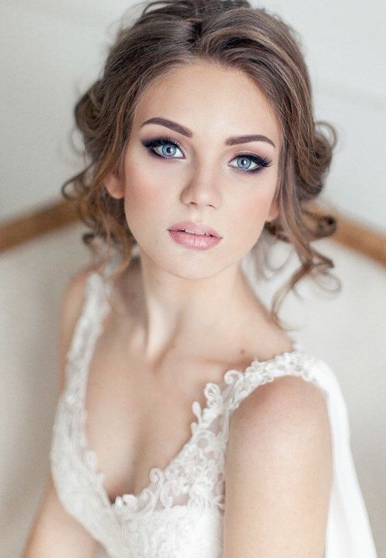 inspiração maquiagem noiva dia casamento ao ar livre