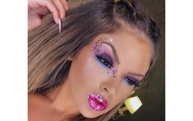 maquiagem para festa pele morena