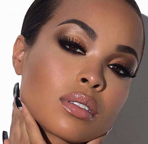 maquiagem para morenas