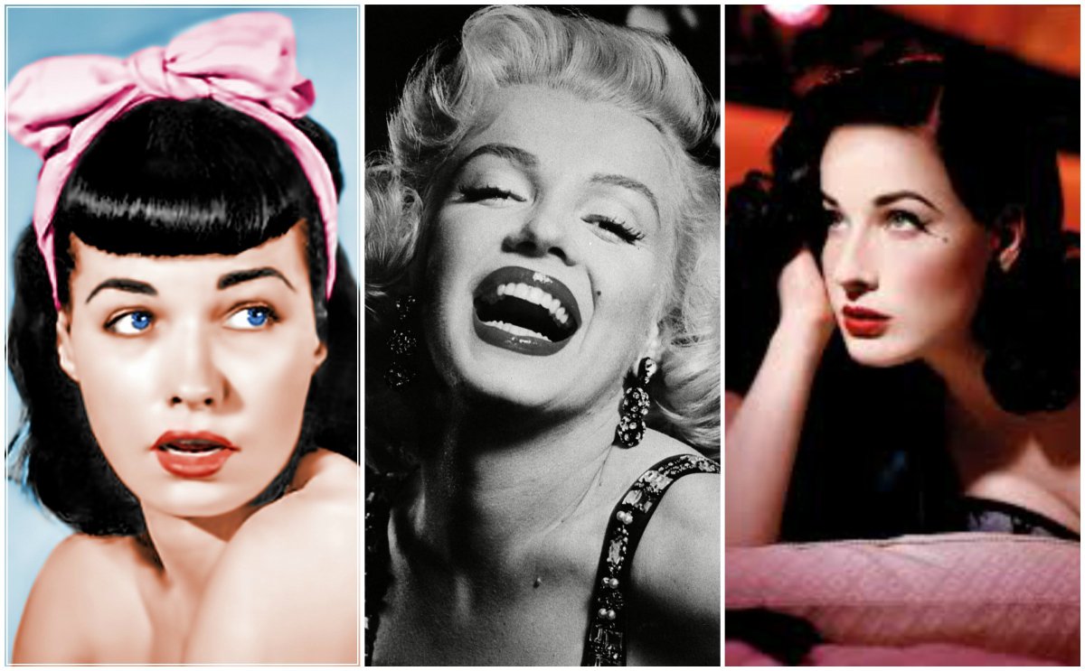 inspiração maquiagem pin up para festas