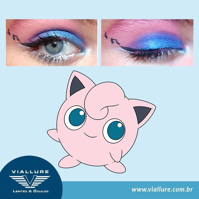 maquiagem pokemon