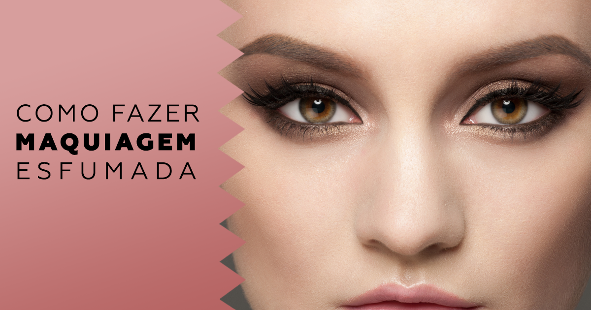 maquiagem preta e marrom