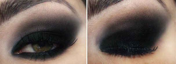 Maquiagem para festa: combinando olho preto e batom nude