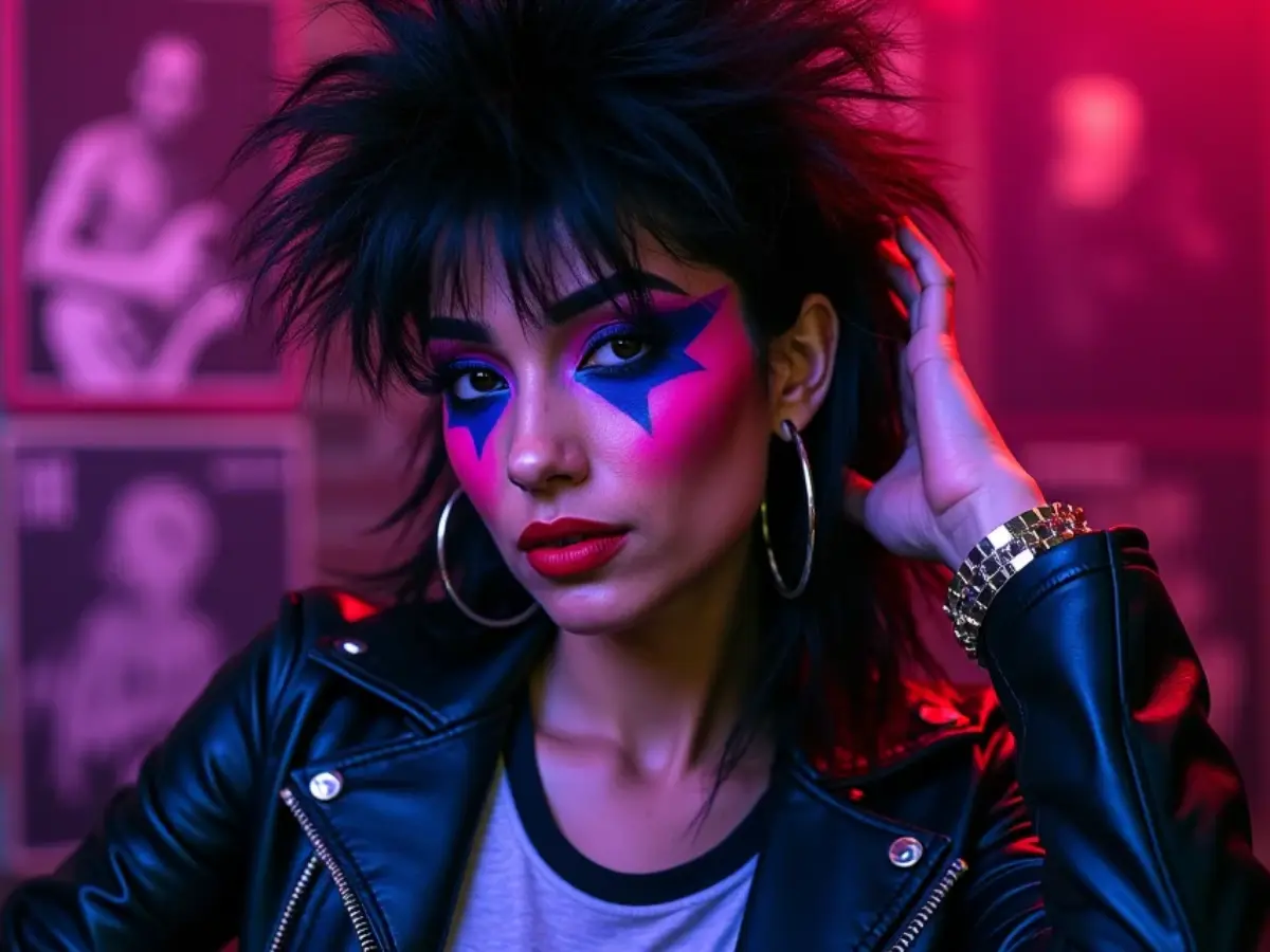 como fazer delineado gráfico punk perfeito