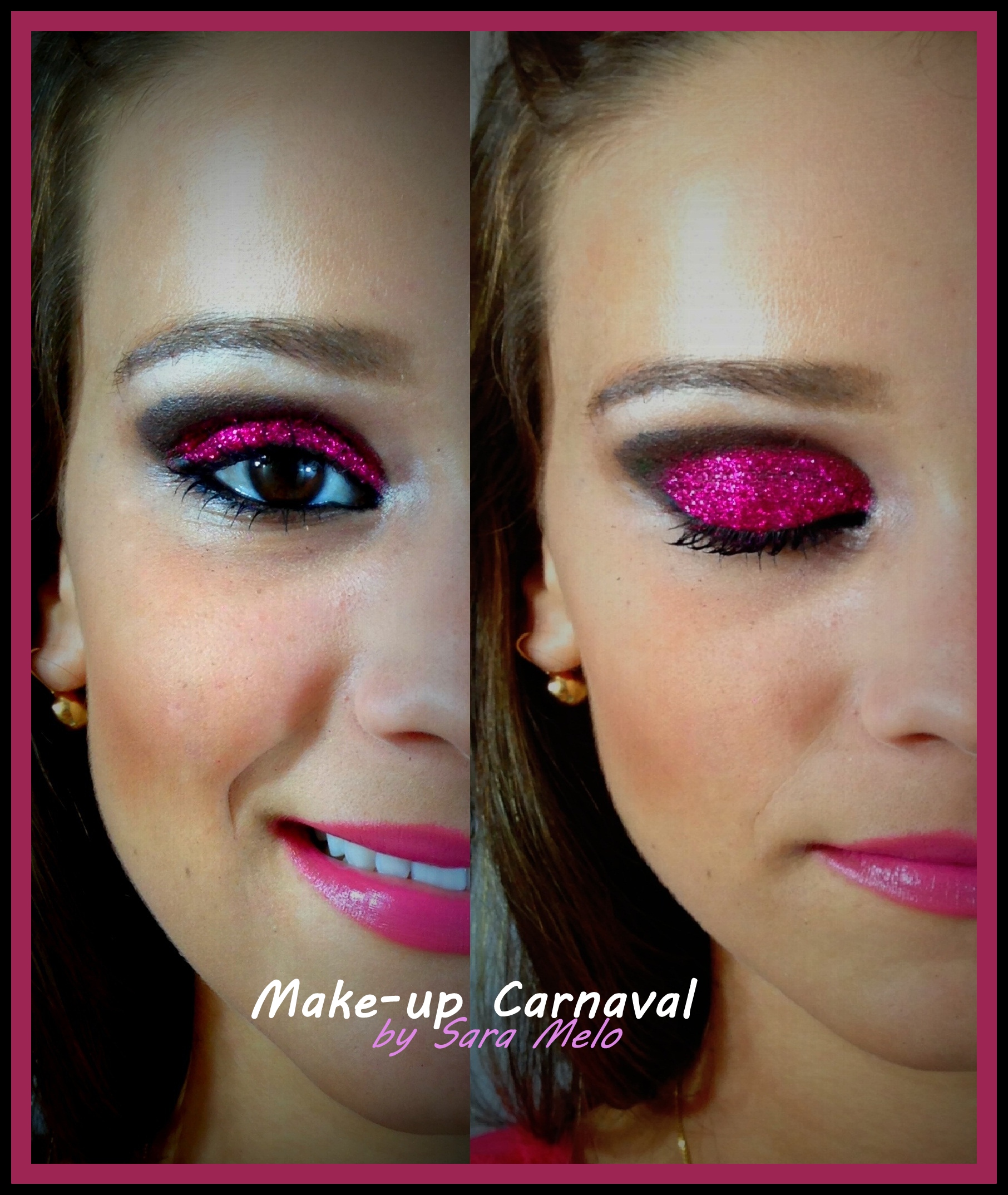 Maquiagem rosa para pele negra