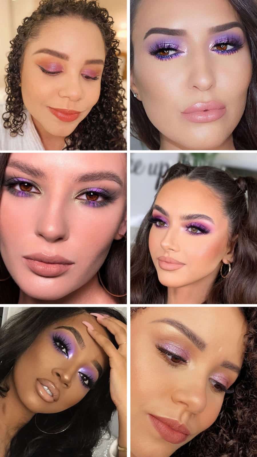 Maquiagem Roxa para o Dia e Noite: Dicas e Inspirações