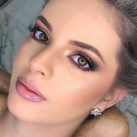 maquiagem suave para madrinha de casamento