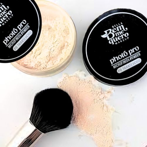 maquiagem translúcida