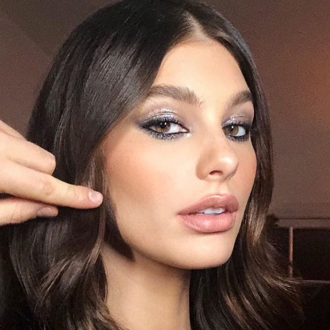 maquiagem vestido preto