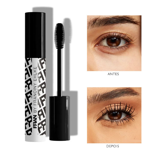 Máscara de cílios colorida