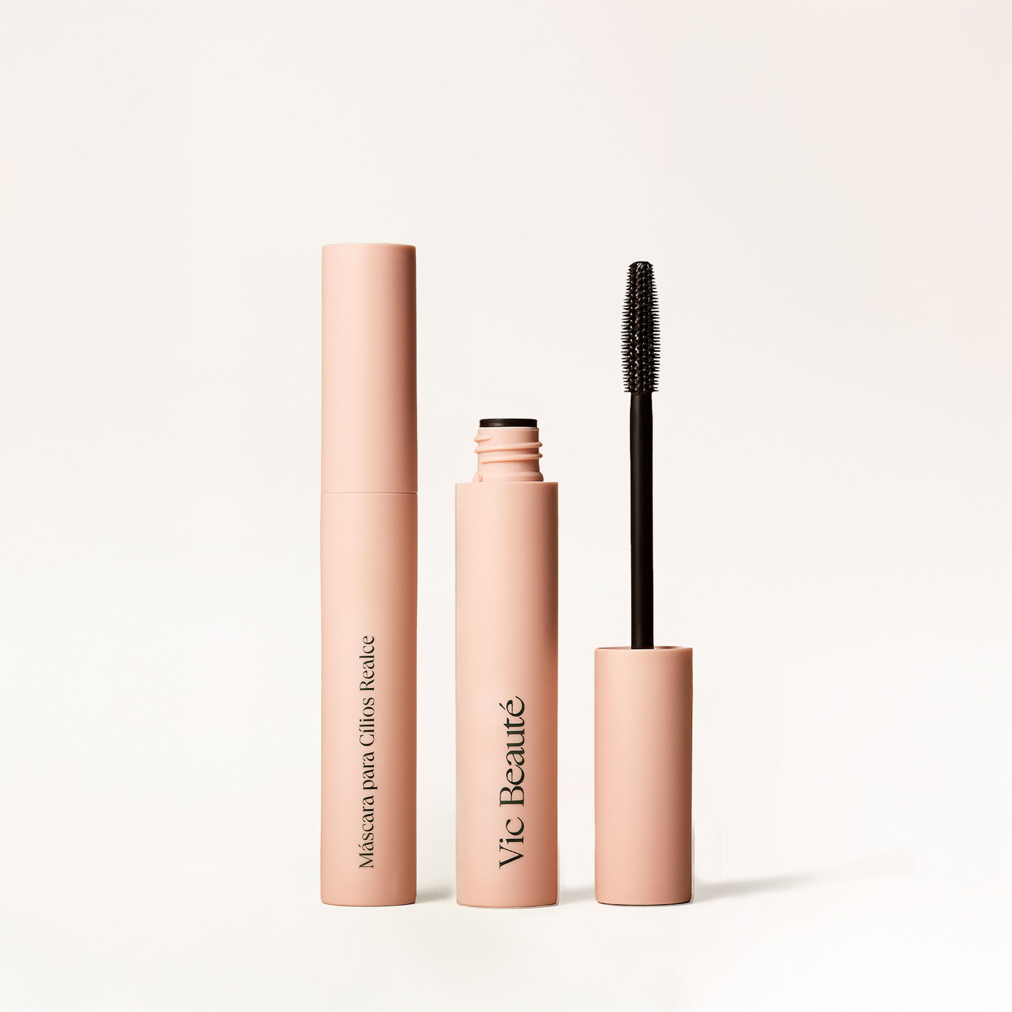 Máscara de cílios com aplicador de silicone