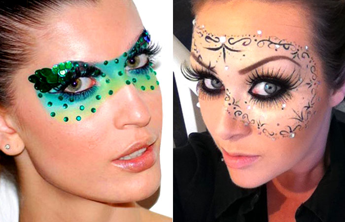 mascara de maquiagem