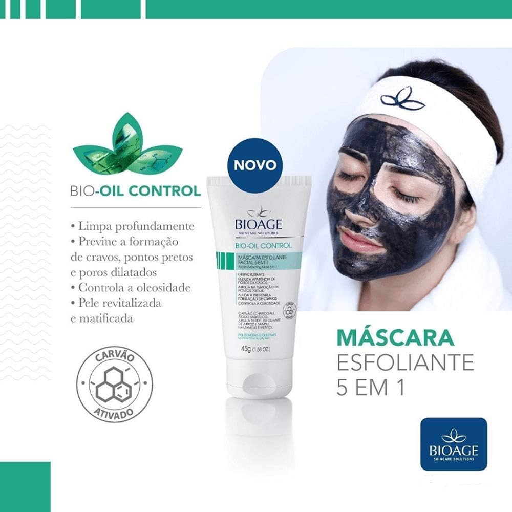 máscara esfoliante