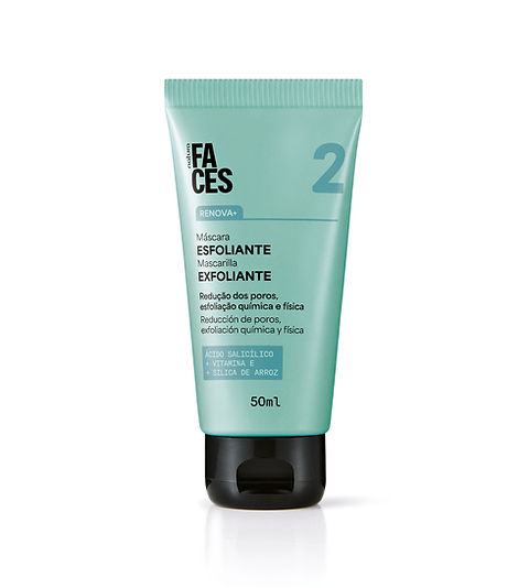 máscara esfoliante