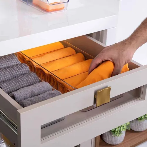 melhor organizador de gavetas de acrílico