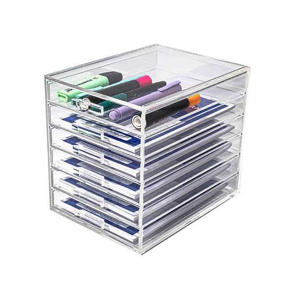 melhor organizador de gavetas de acrílico
