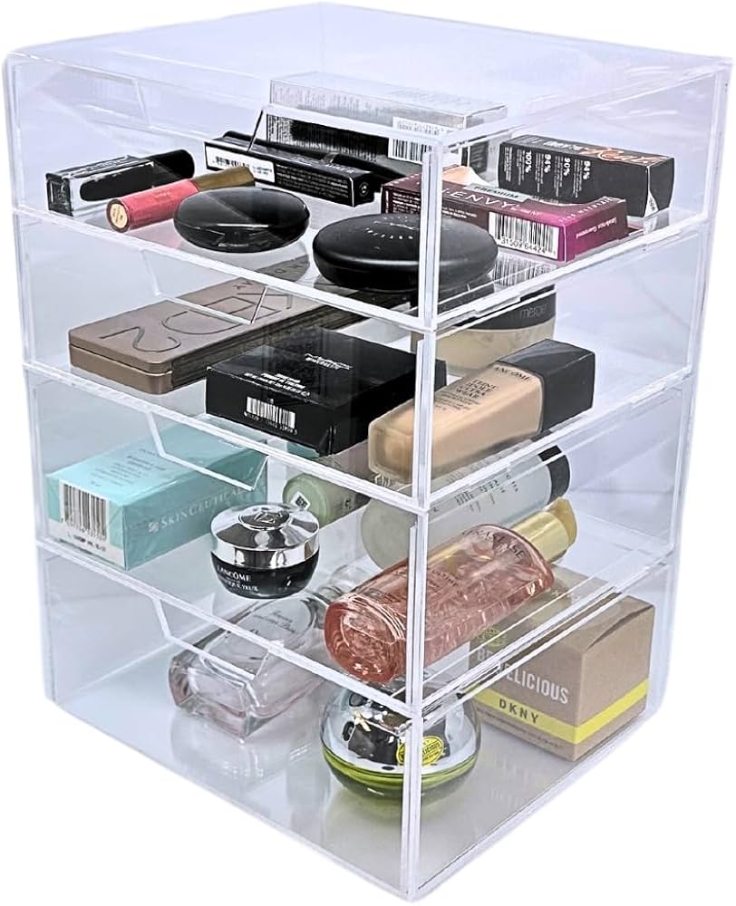 melhor organizador de gavetas de acrílico