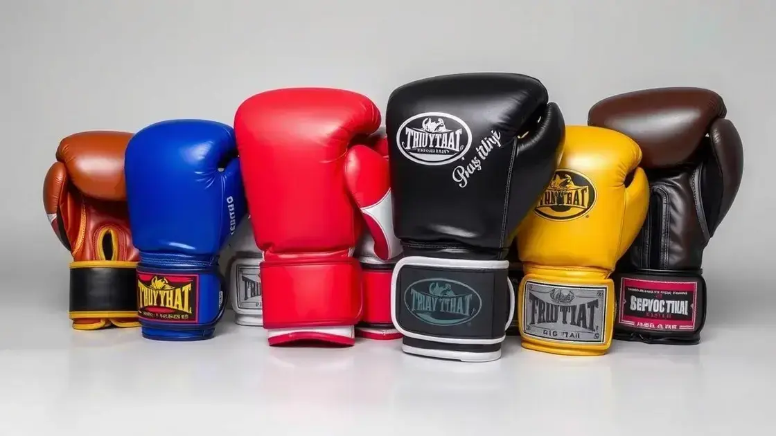 Melhores luvas de boxe para sparring